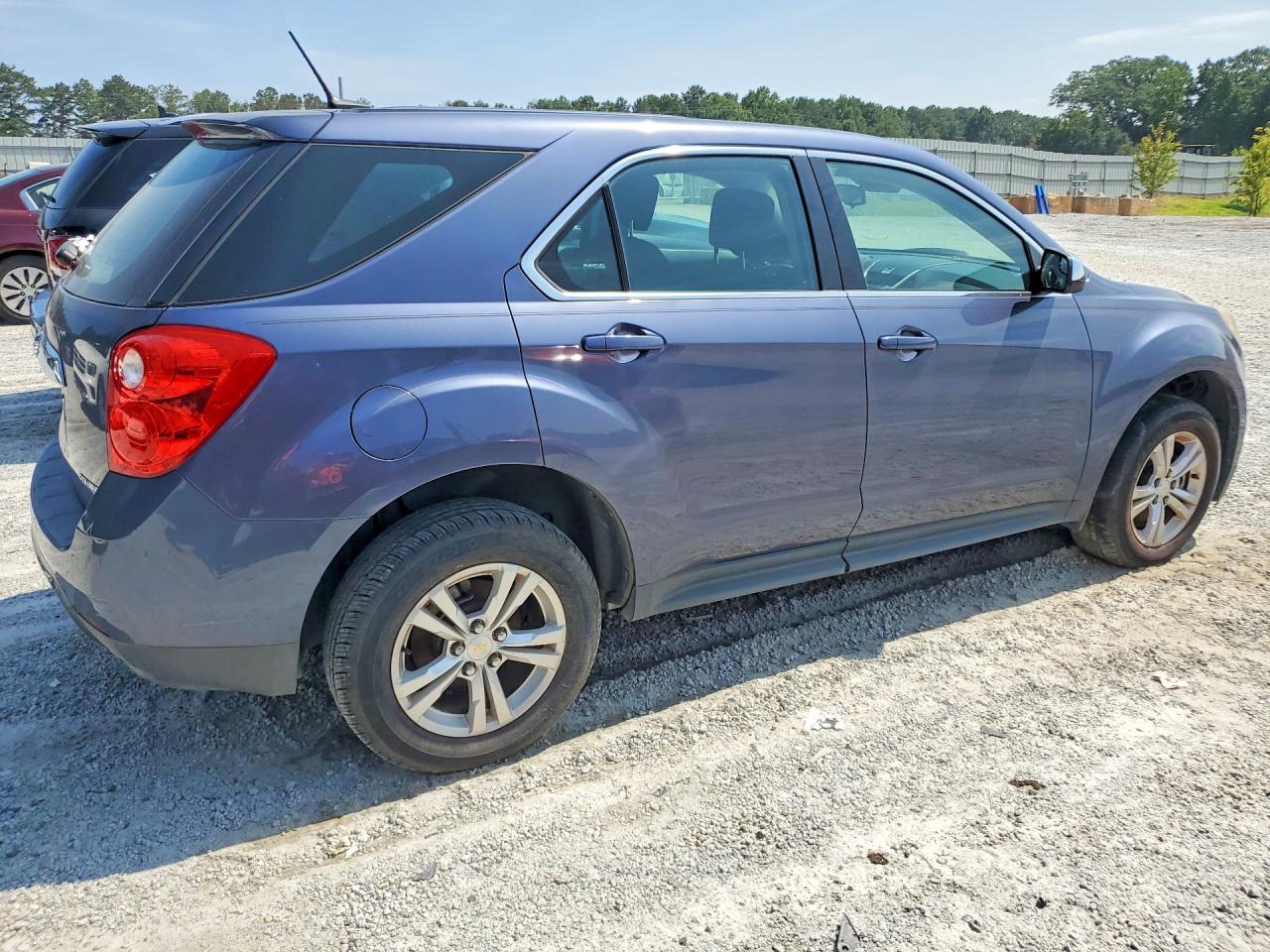 2013 Chevrolet Equinox Ls Blue vin: 2GNALBEK5D6417975