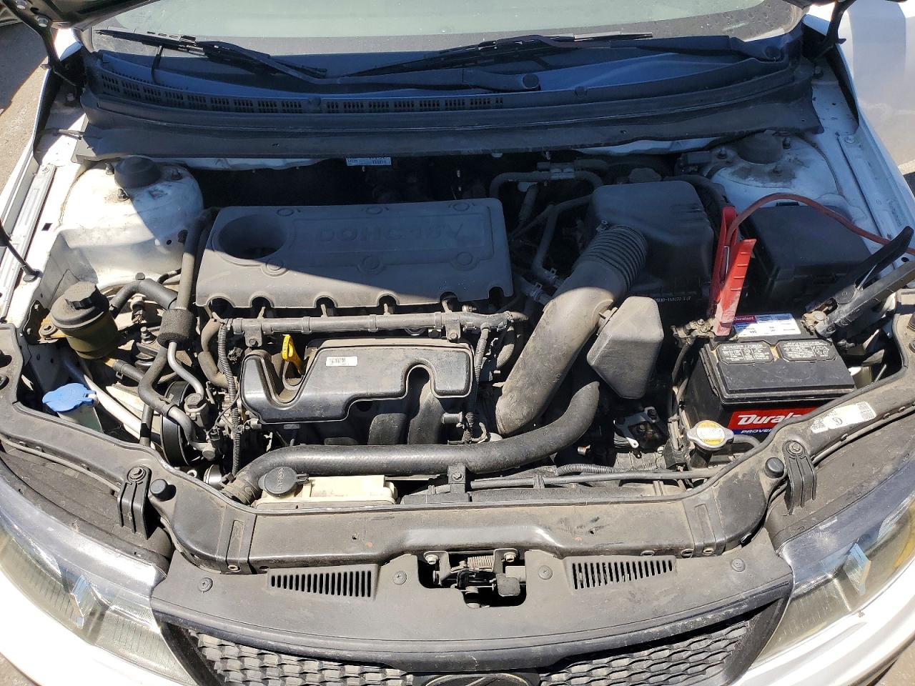 2012 Kia Forte Ex White vin: KNAFU6A2XC5569945
