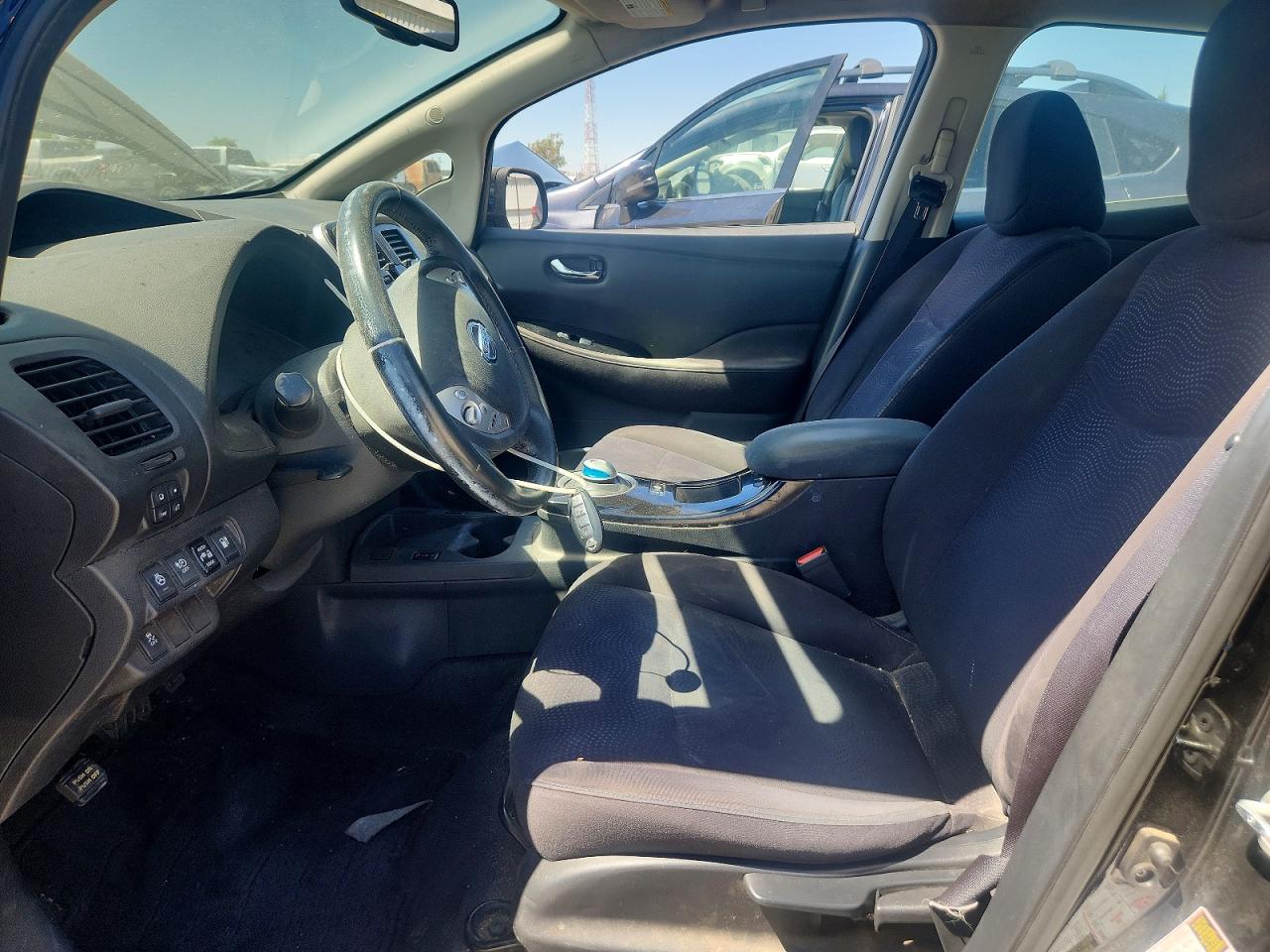 2015 Nissan Leaf Sv Black vin: 1N4AZ0CP8FC316620