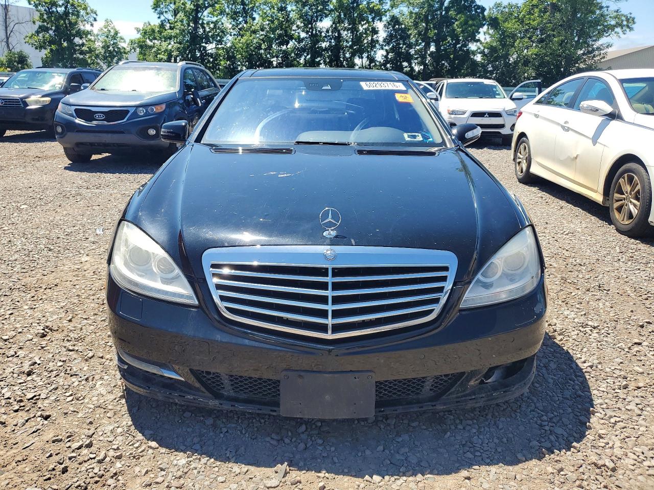 2011 Mercedes-benz S 550 4matic Black vin: WDDNG8GB1BA368729