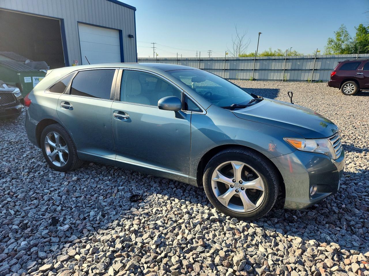 2009 Toyota Venza Fwd V6 Green vin: 4T3ZK11A89U008905