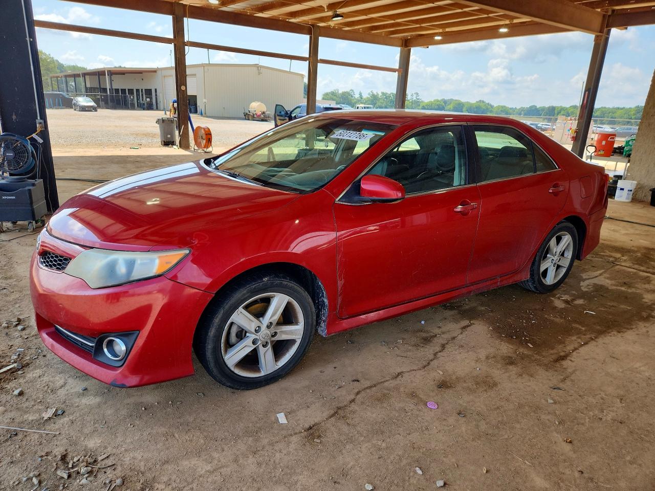 2012 Toyota Camry Se Red vin: 4T1BF1FK8CU615412