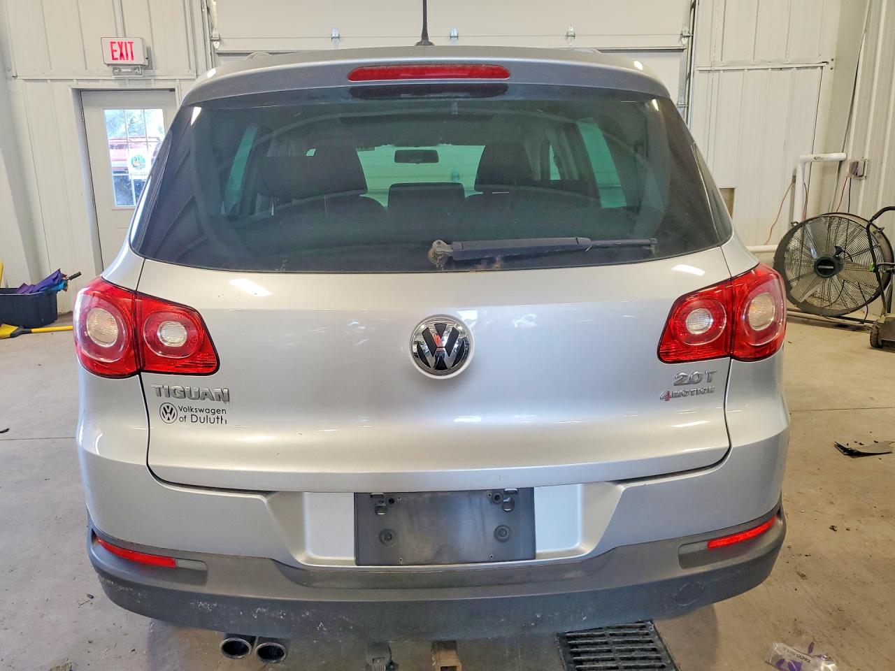 2009 Volkswagen Tiguan Se Silver vin: WVGBV75N39W534736