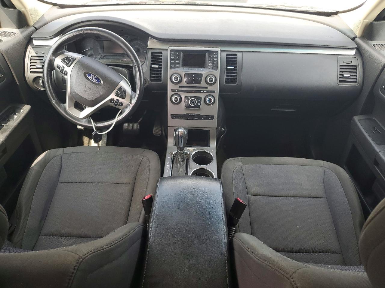 2013 Ford Flex Se Silver vin: 2FMGK5B85DBD17992