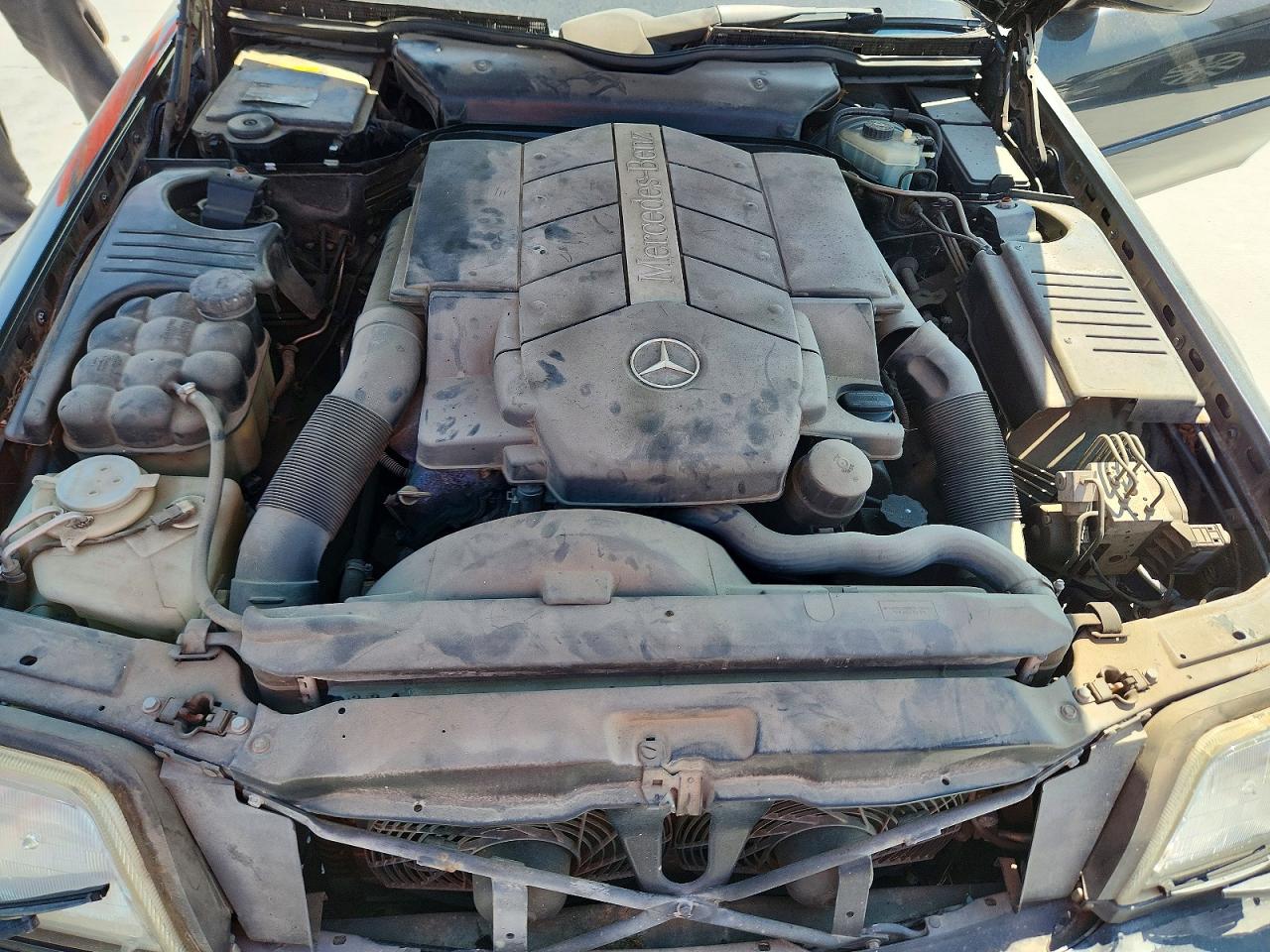 1999 Mercedes-benz Sl 500 Black vin: WDBFA68F1XF177231