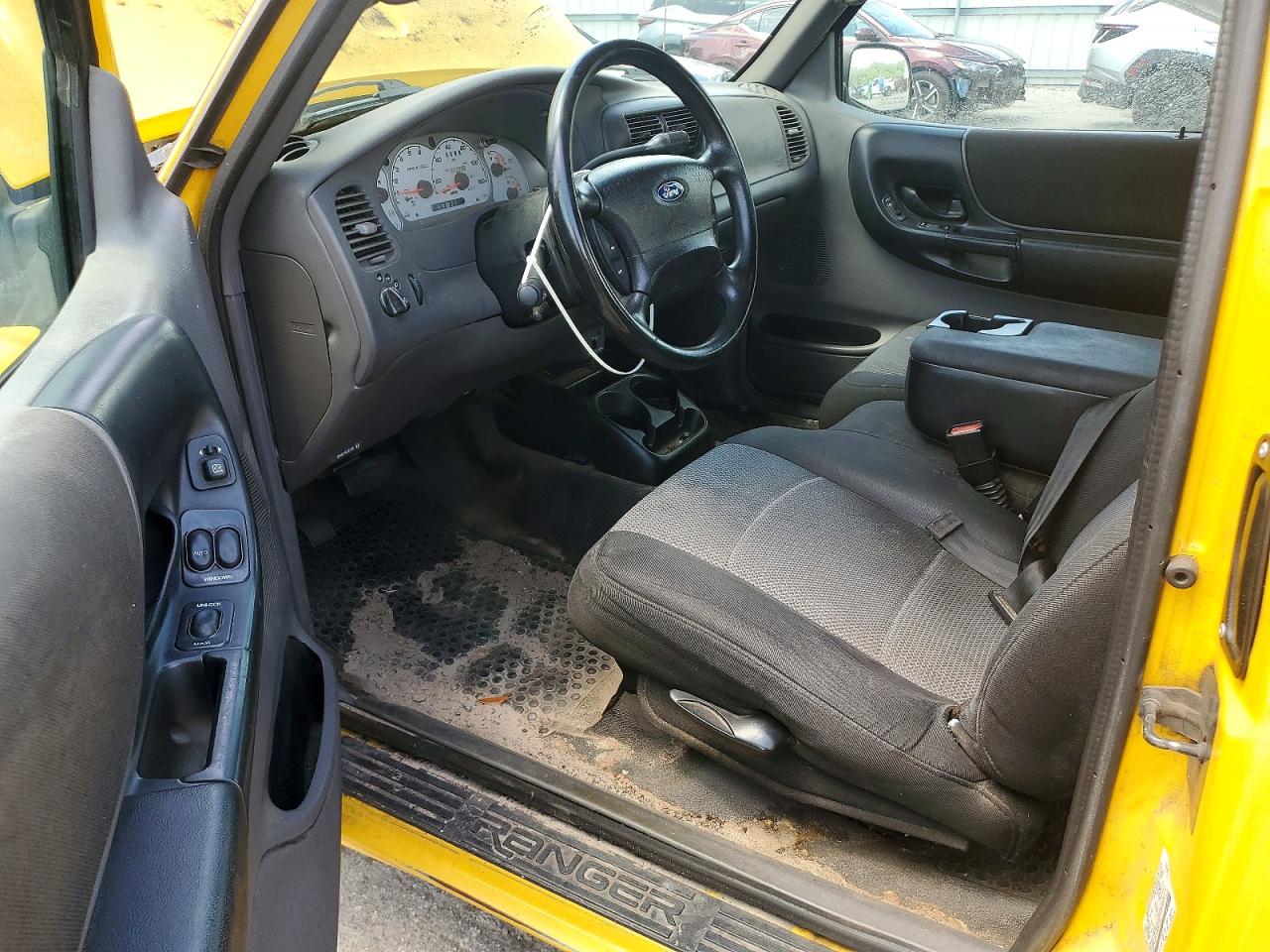 2003 Ford Ranger Super Cab Yellow vin: 1FTYR44V43PA24769