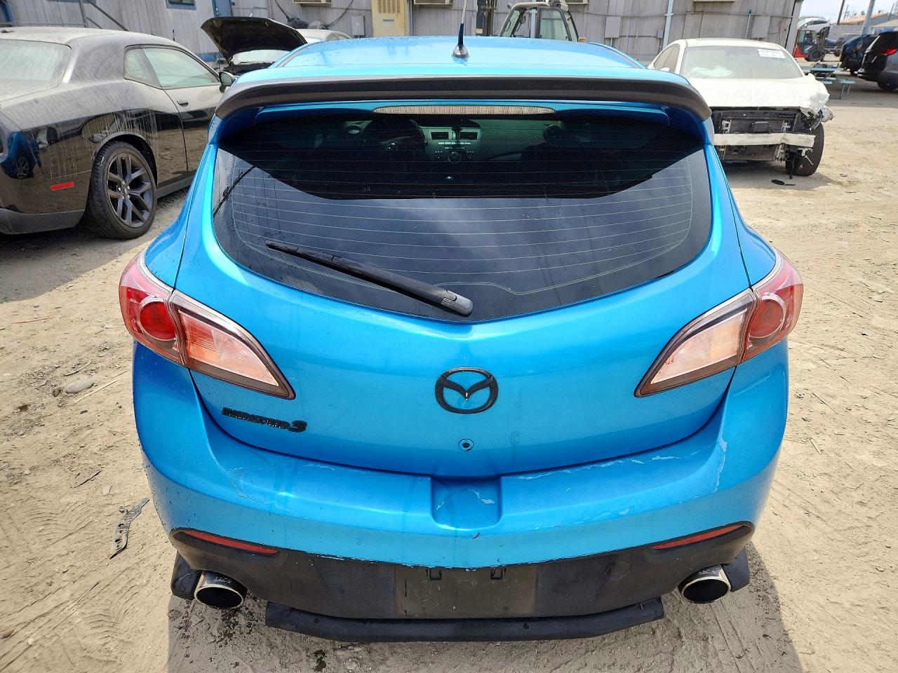 2010 Mazda Speed 3 Blue vin: JM1BL1H31A1197177