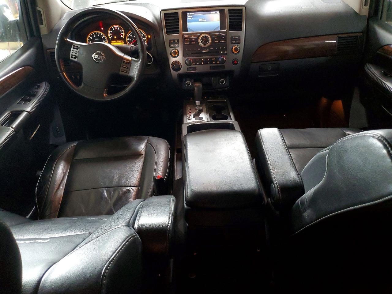 2012 Nissan Armada Sv Charcoal vin: 5N1AA0NC9CN608459