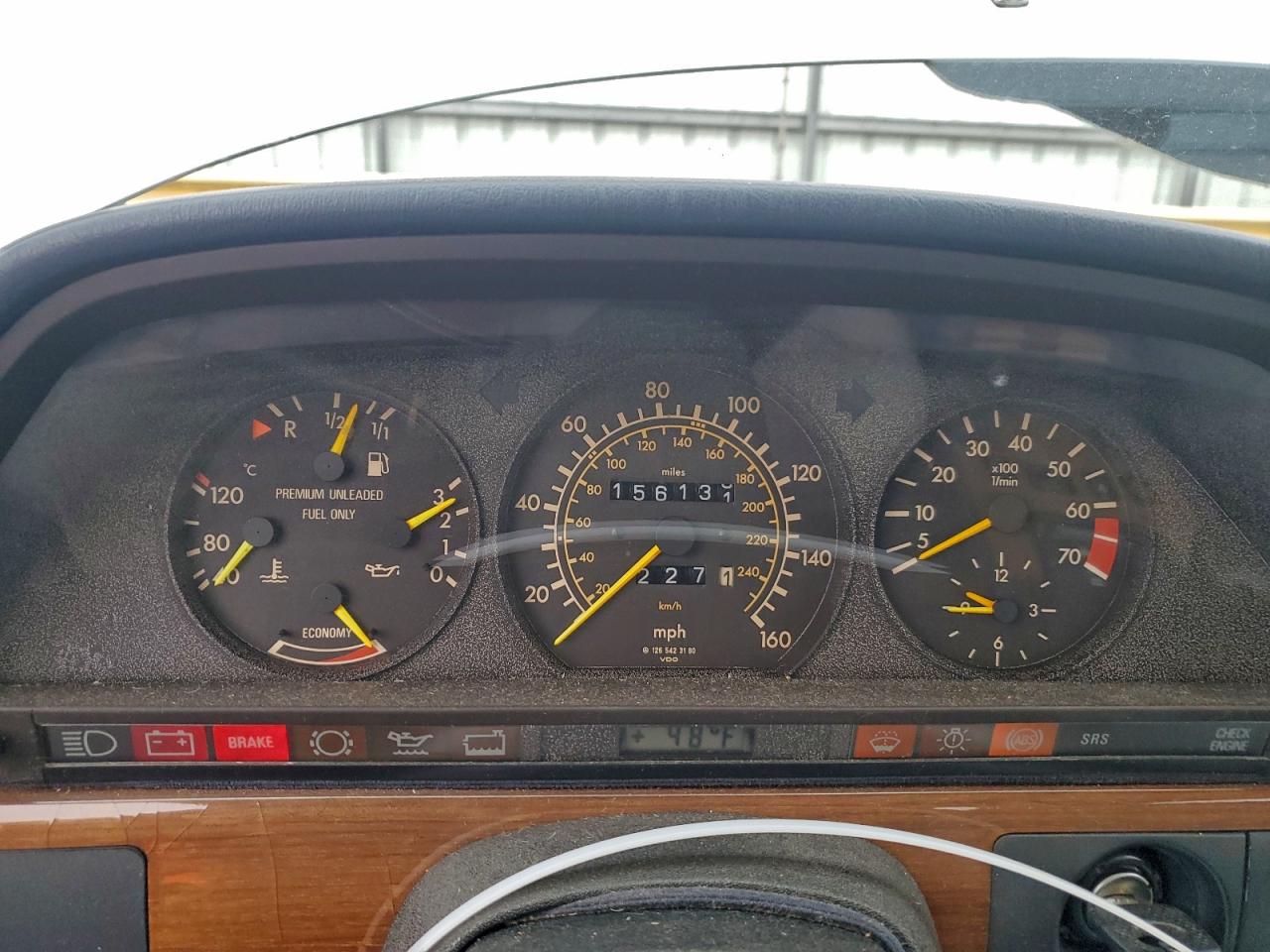 1990 Mercedes-benz 300 Se Silver vin: WDBCA24E7LA535514