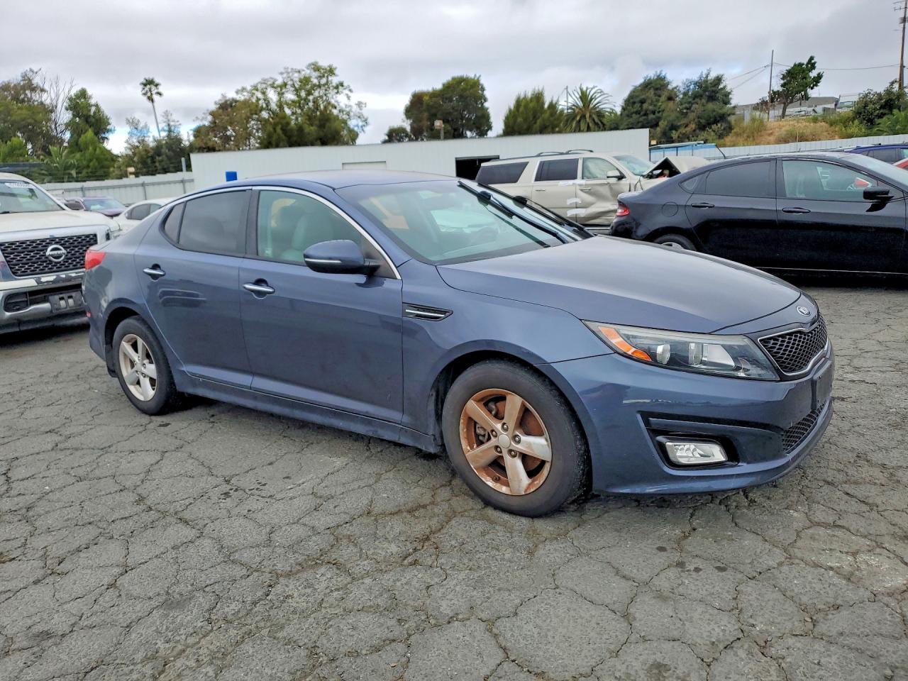 2015 Kia Optima Lx Blue vin: 5XXGM4A71FG485844