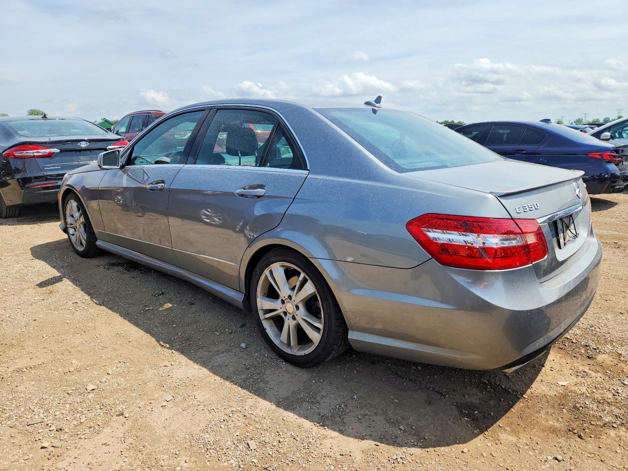 2013 Mercedes-benz E 350 4matic Silver vin: WDDHF8JB1DA748312