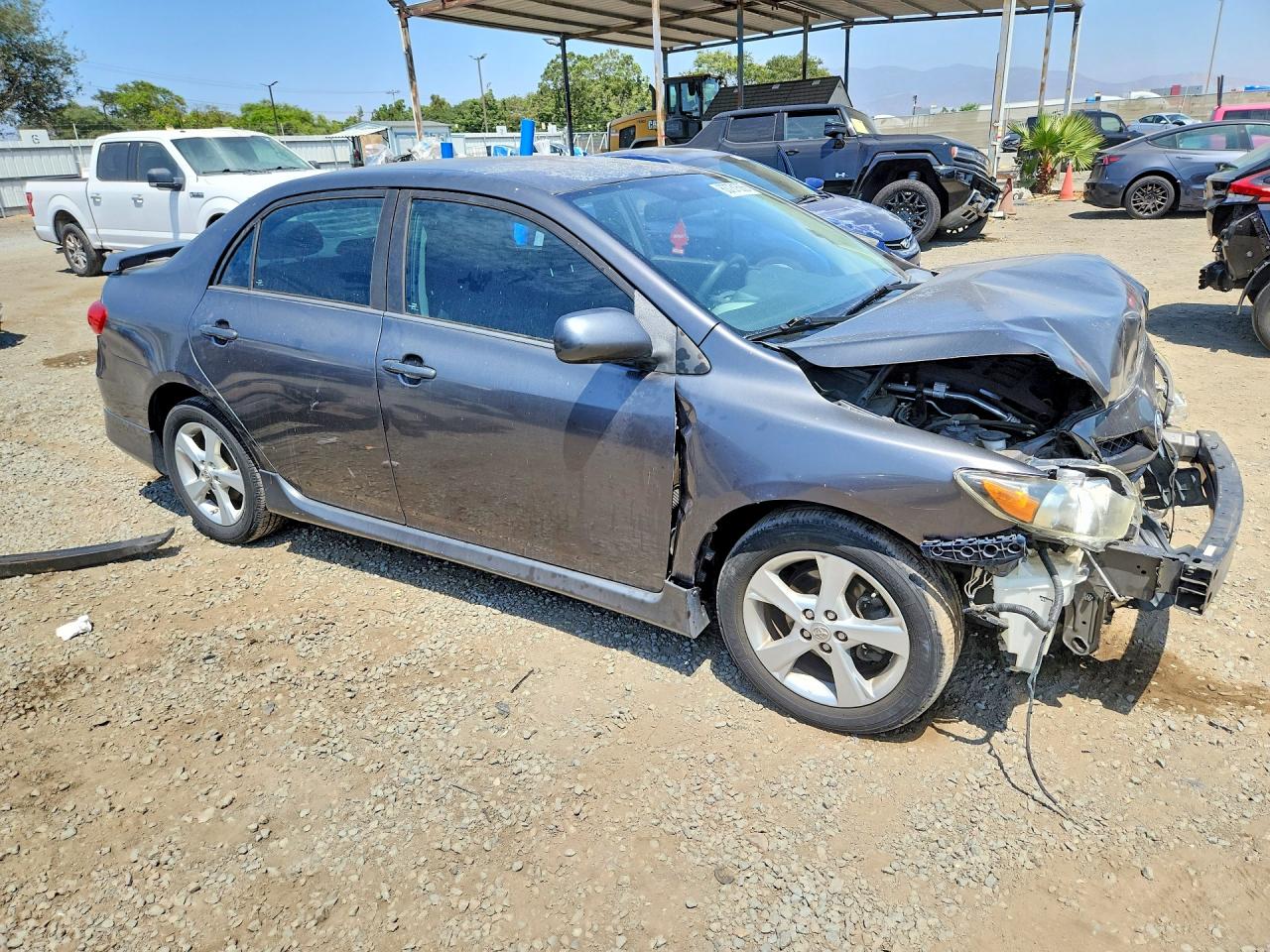 2012 Toyota Corolla S Серый vin: 5YFBU4EE5CP053506