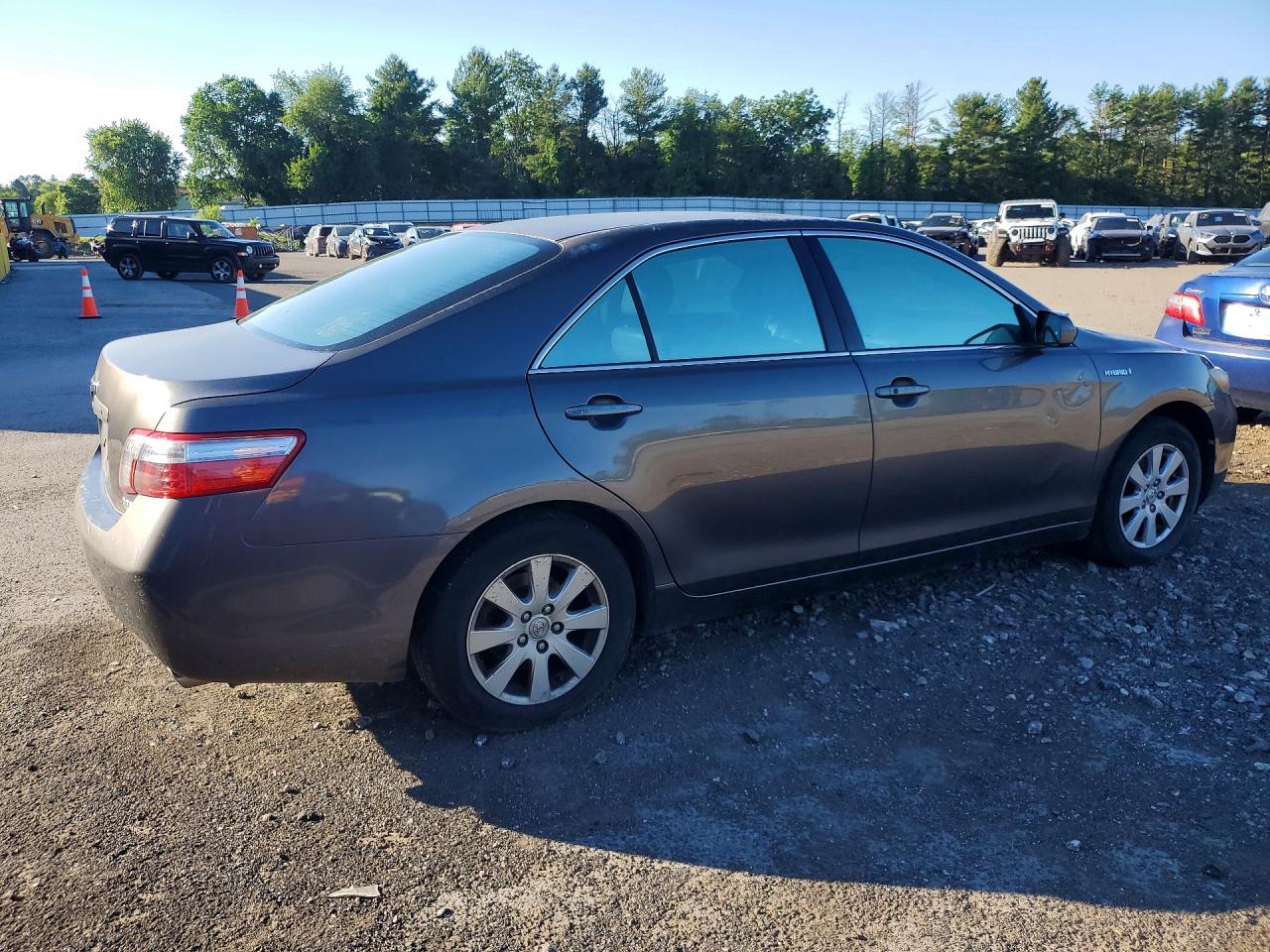 2009 Toyota Camry Hybrid Gray vin: JTNBB46K593052539