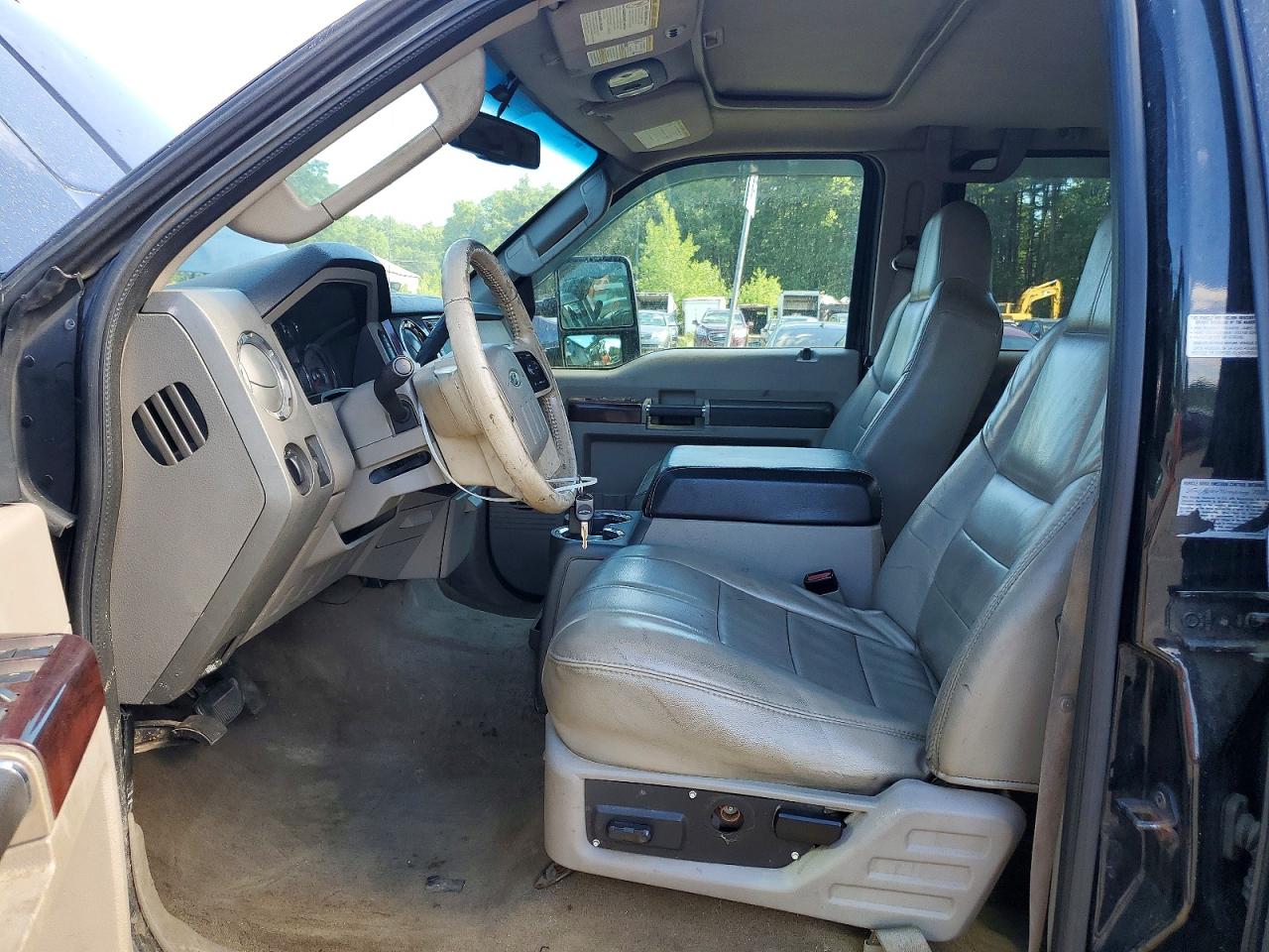2008 Ford F350 Srw Super Duty Black vin: 1FTWW31R38EE61652