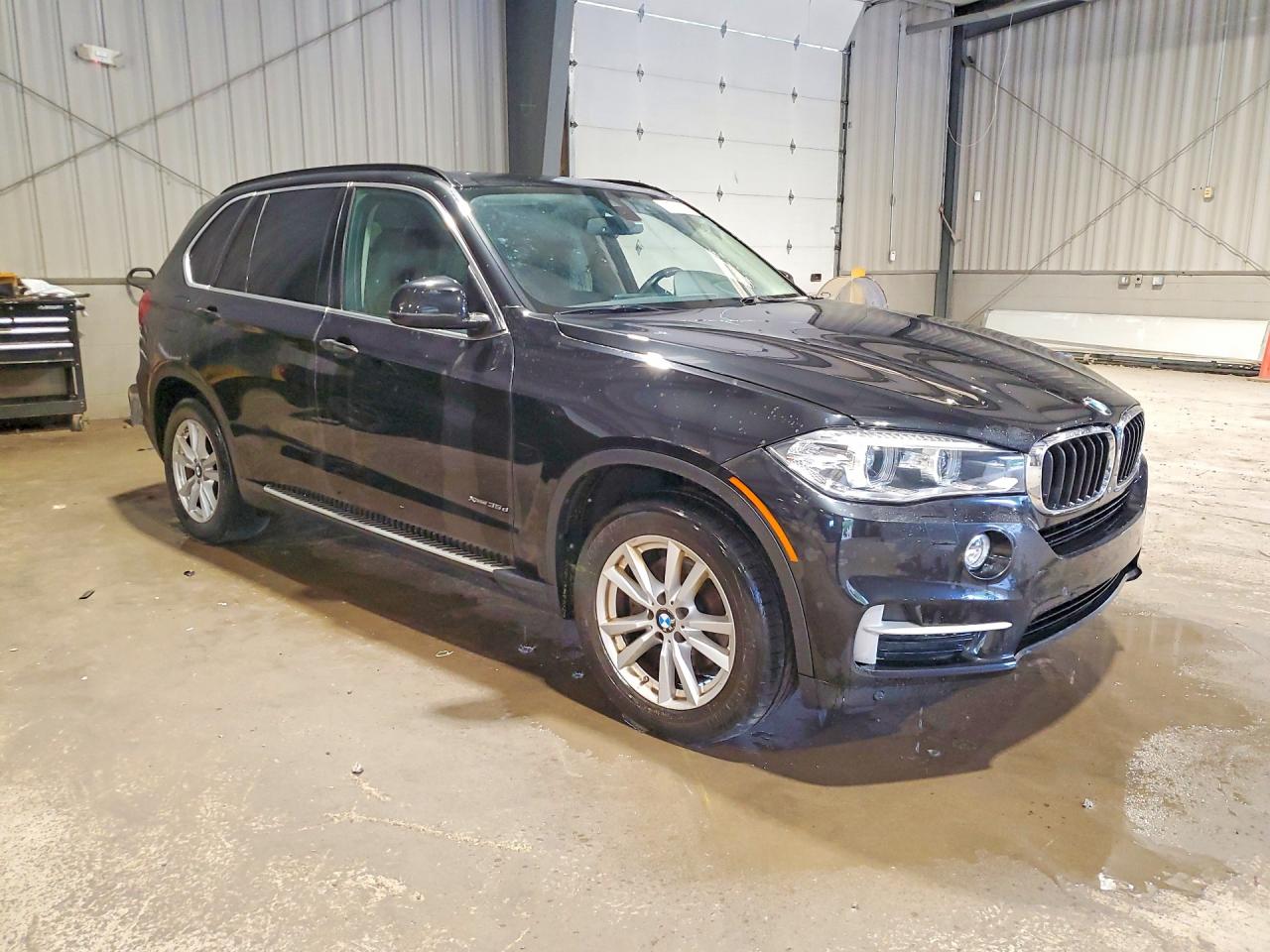 2015 Bmw X5 Xdrive35d Black vin: 5UXKS4C50F0N07828