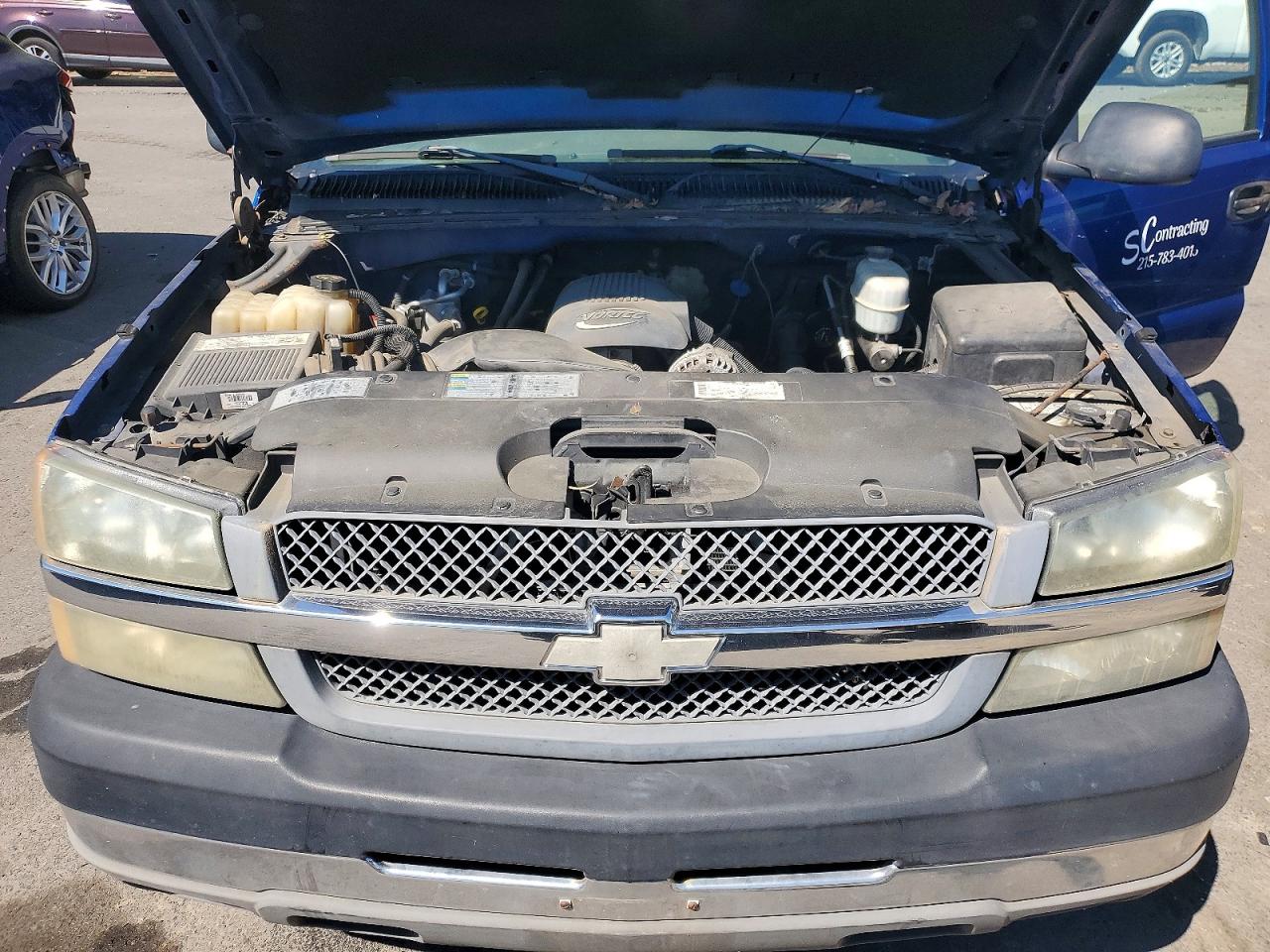 2004 Chevrolet Silverado C2500 Heavy Duty Синий vin: 1GBHC24U14E379963
