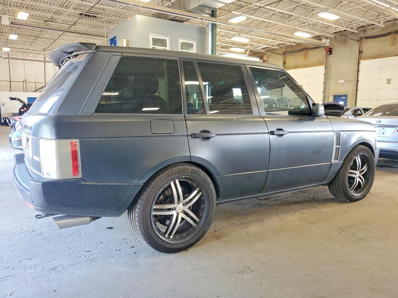 2007 Land Rover Range Rover Supercharged Черный vin: SALMF13427A241334