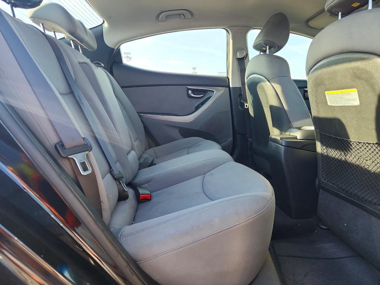 2011 Hyundai Elantra Gls Black vin: KMHDH4AEXBU089305
