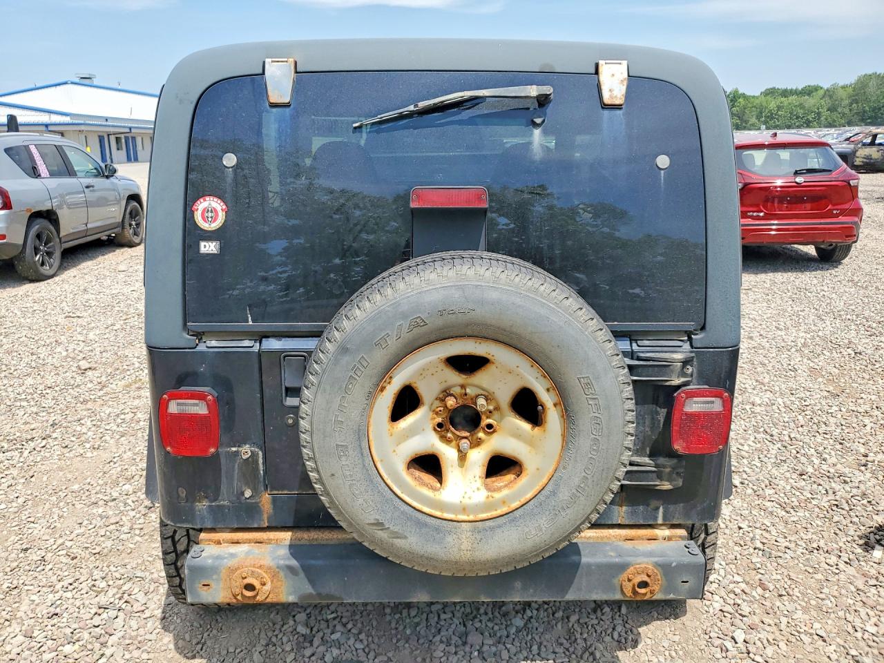 2001 Jeep Wrangler / Tj Sport Black vin: 1J4FA49S01P304774