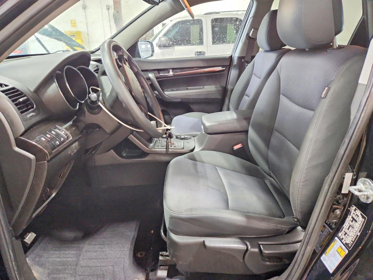 2012 Kia Sorento Lx Black vin: 5XYKT3A6XCG254138