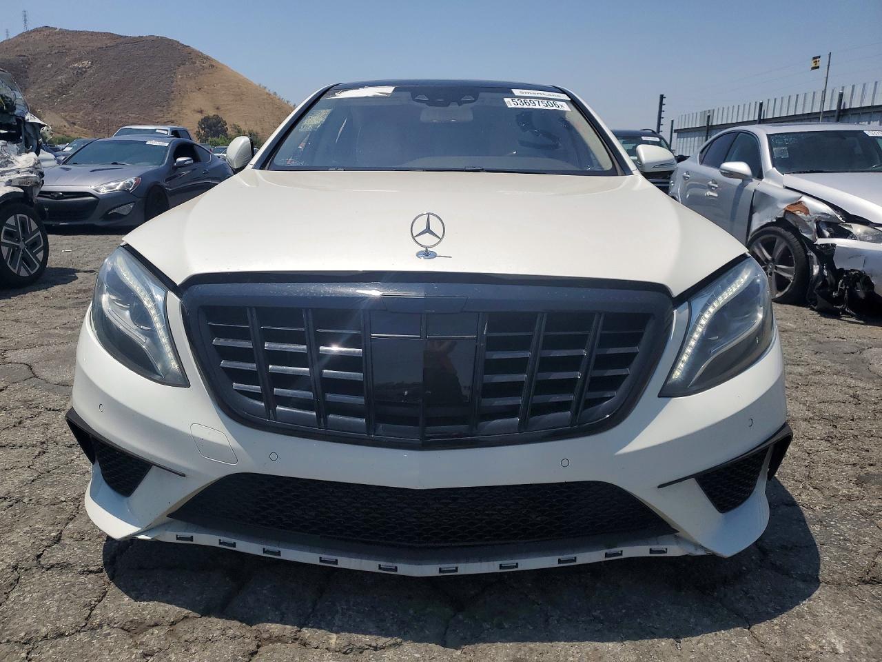 2014 Mercedes-benz S 550 4matic White vin: WDDUG8FB0EA048447
