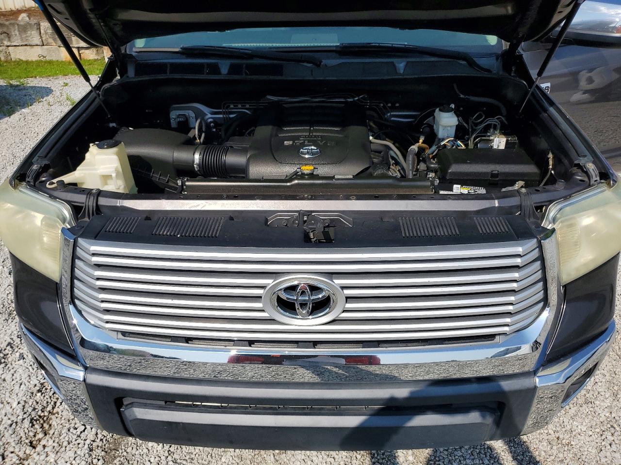 2014 Toyota Tundra Crewmax Limited Gray vin: 5TFFY5F17EX155823