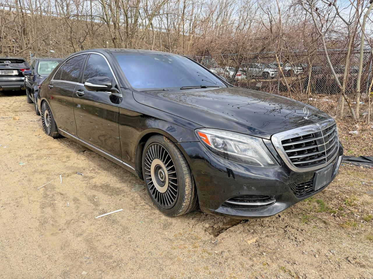 2015 Mercedes-benz S 550 4matic Black vin: WDDUG8FBXFA119655