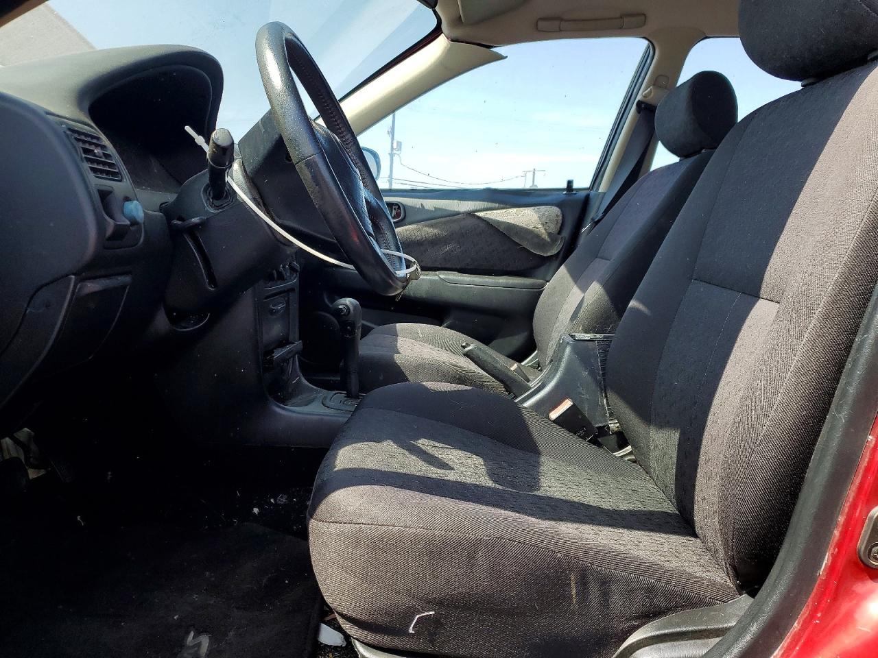 2001 Toyota Corolla S Red vin: 1NXBR12E11Z457547