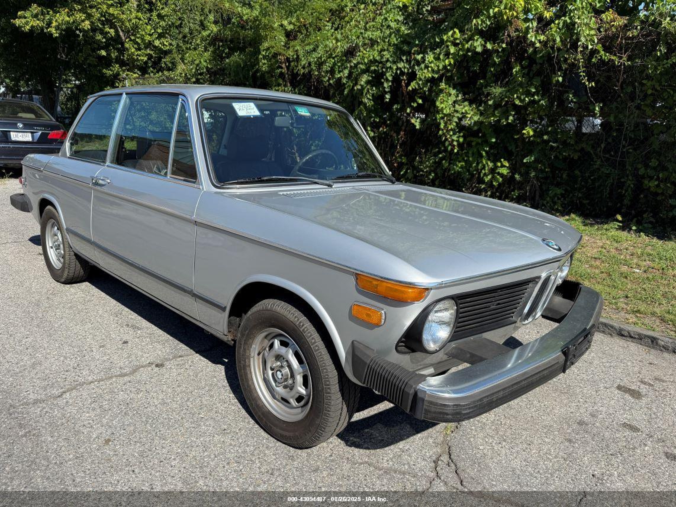 1976 Bmw 2002   Серебряный vin: 2371867          