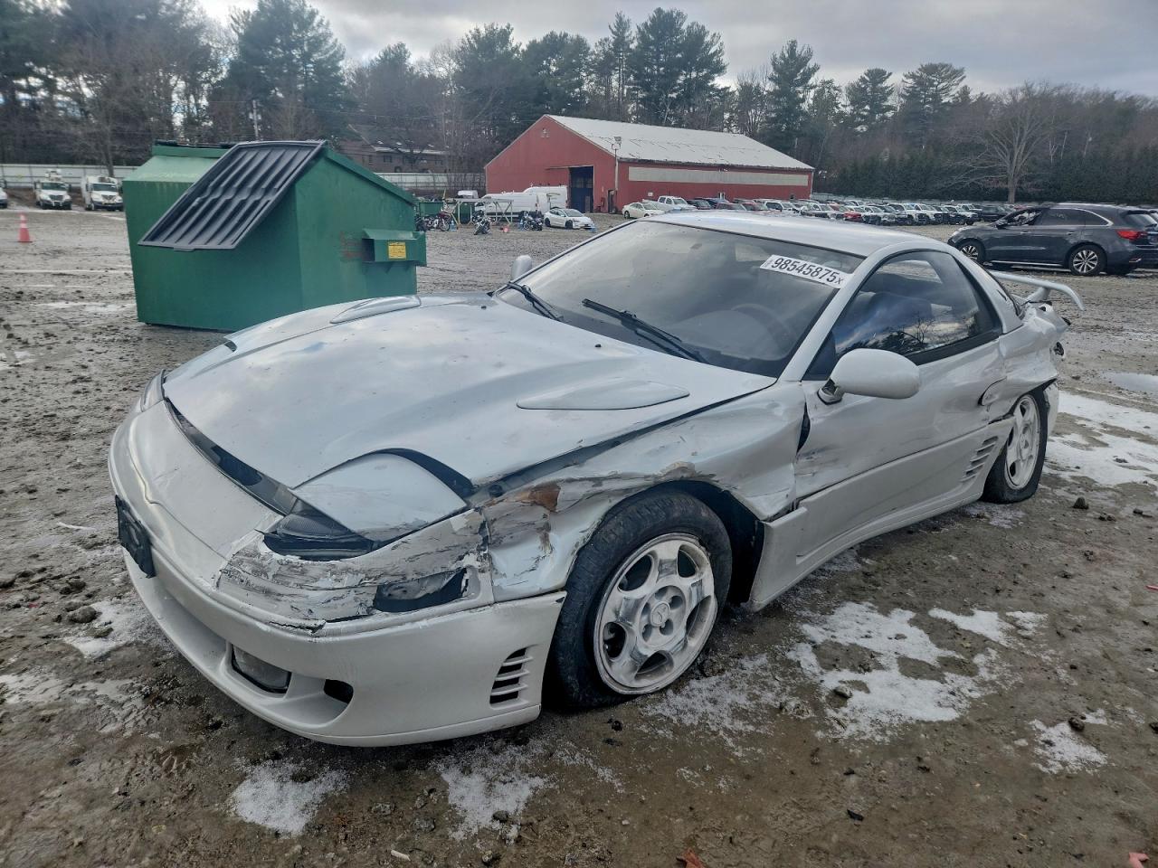 1993 Mitsubishi 3000 Gt White vin: JA3BM54J0PY011331