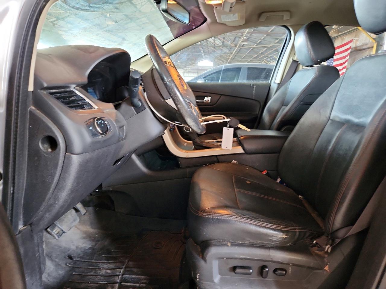 2014 Ford Edge Sel Silver vin: 2FMDK4JC2EBB84516