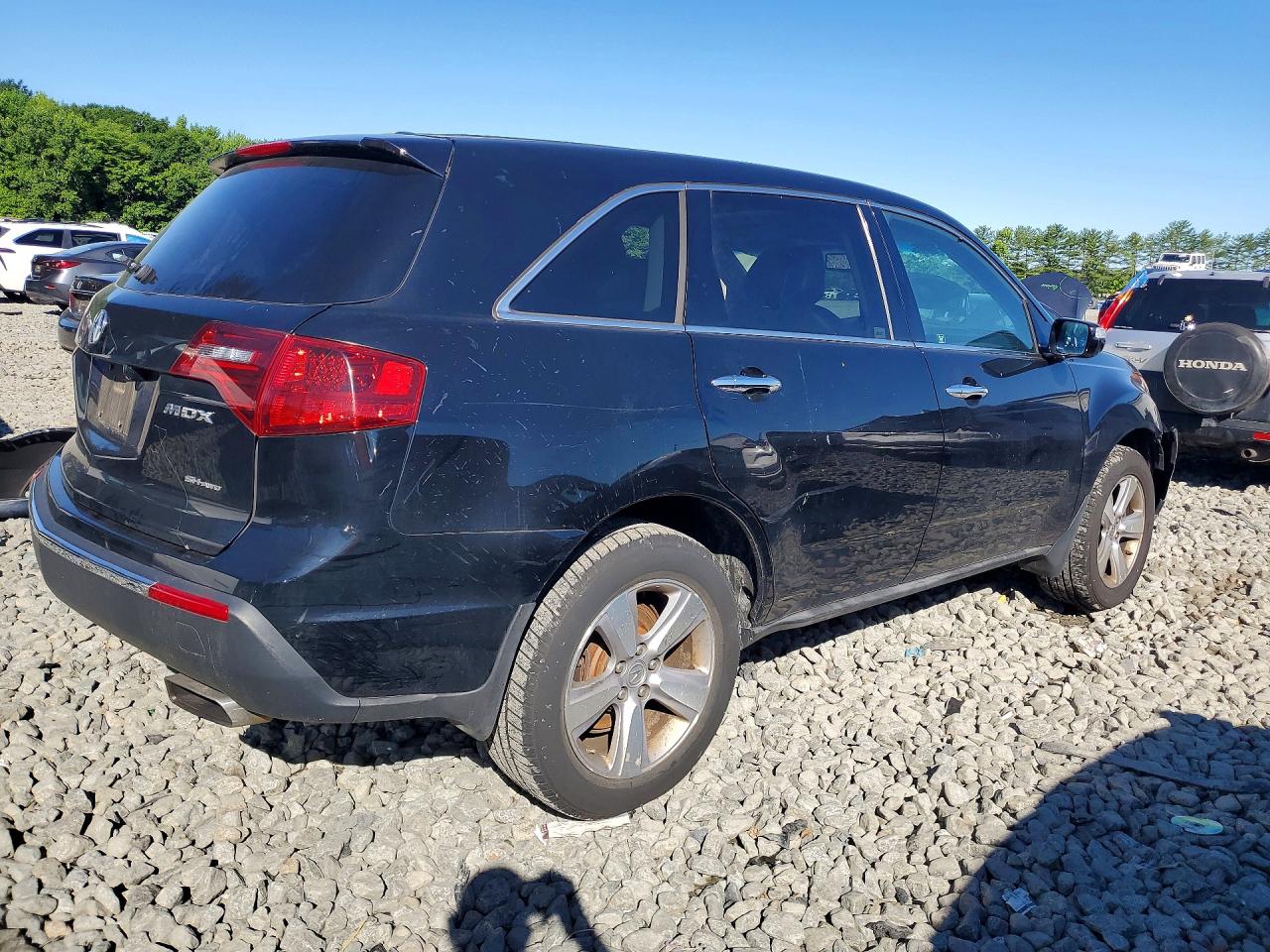2012 Acura Mdx Black vin: 2HNYD2H20CH505913