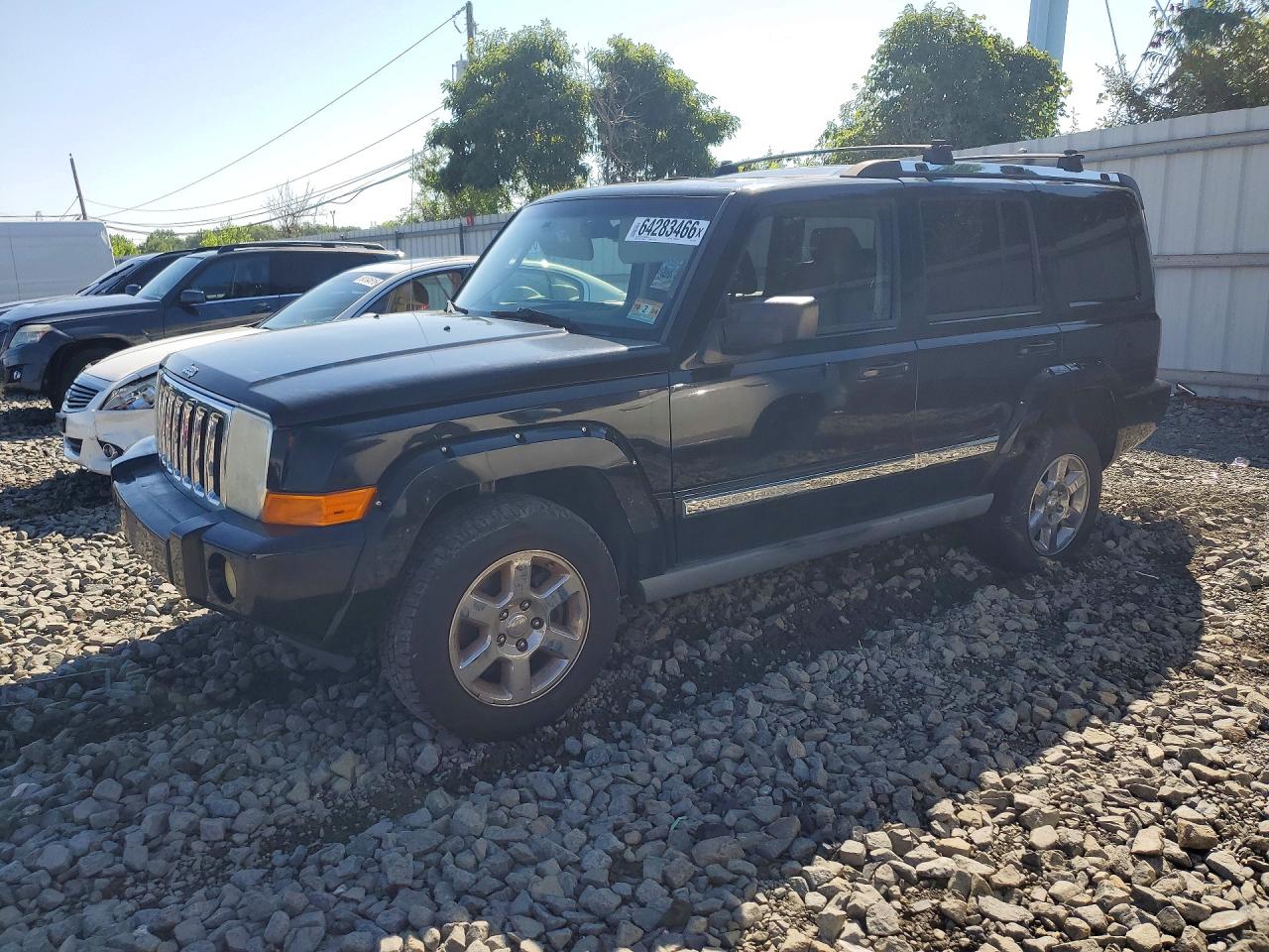 2006 Jeep Commander Limited Black vin: 1J8HH58286C323274