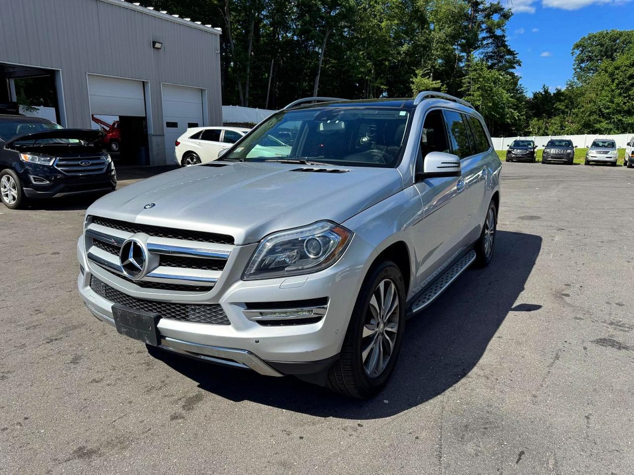 2015 Mercedes-benz Gl 450 4matic Серебряный vin: 4JGDF6EE9FA524883