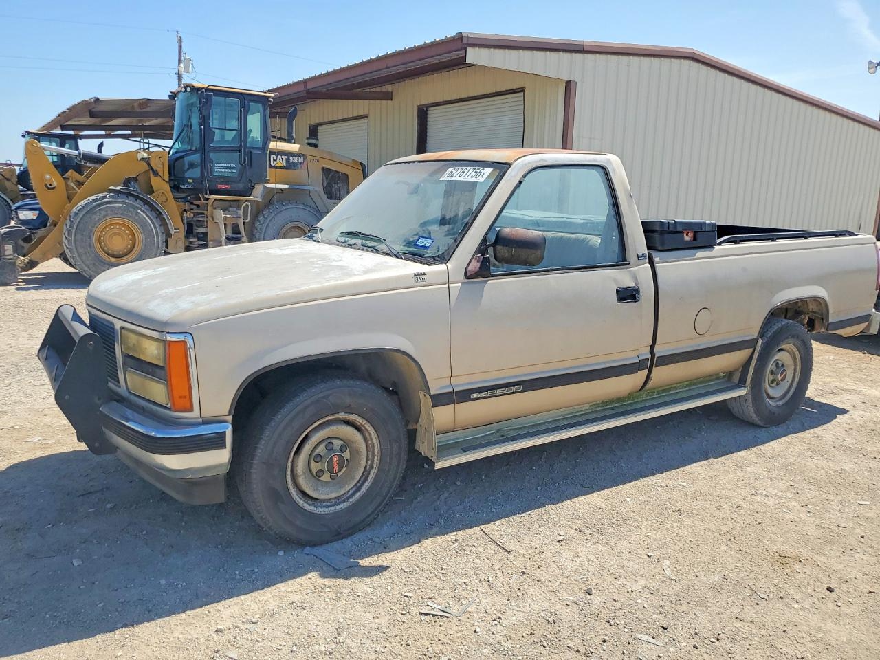 1990 Gmc Sierra C2500 Tan vin: 1GTFC24K2LE503920