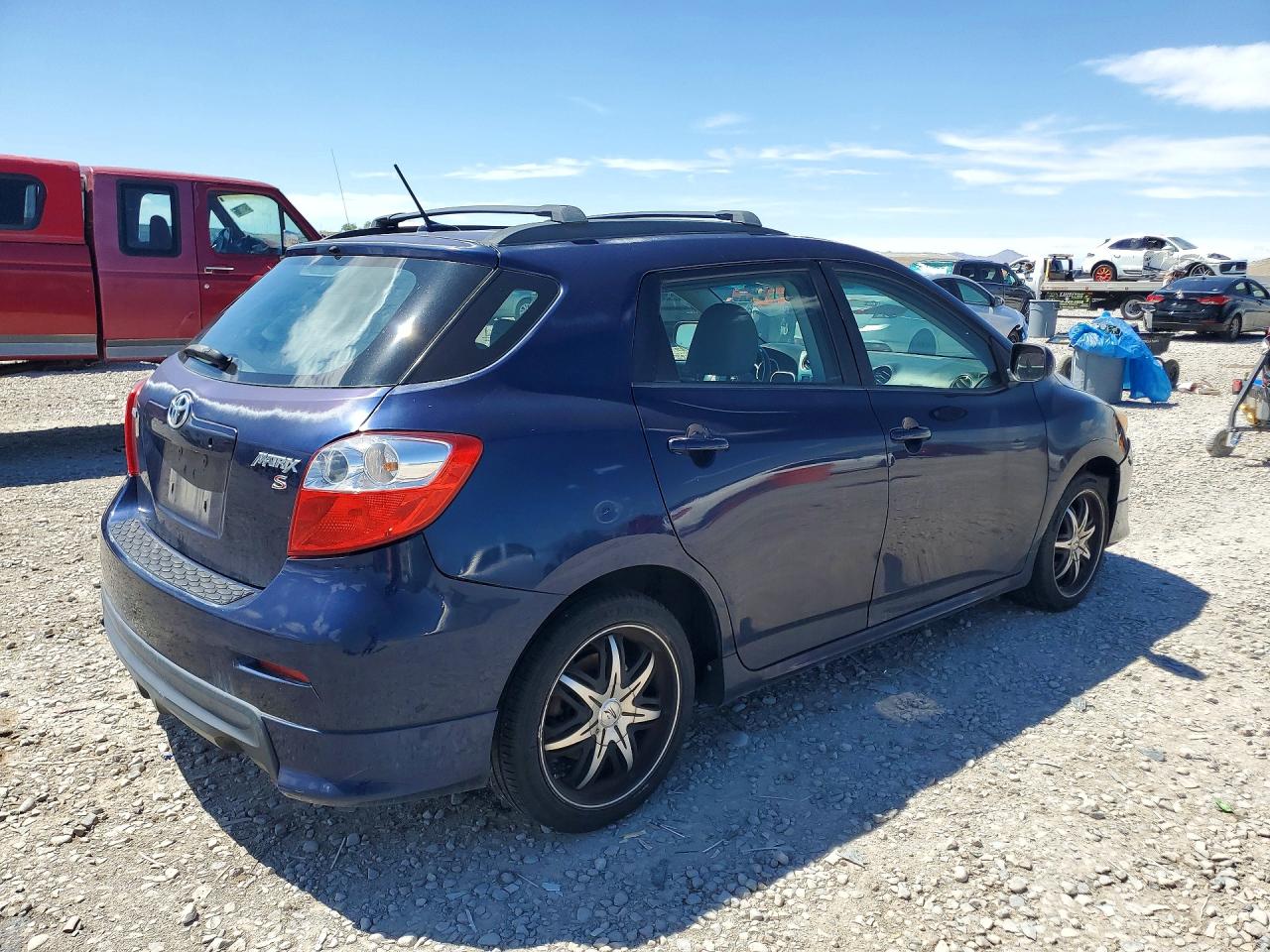 2009 Toyota Corolla Matrix S Blue vin: 2T1KE40E99C009215
