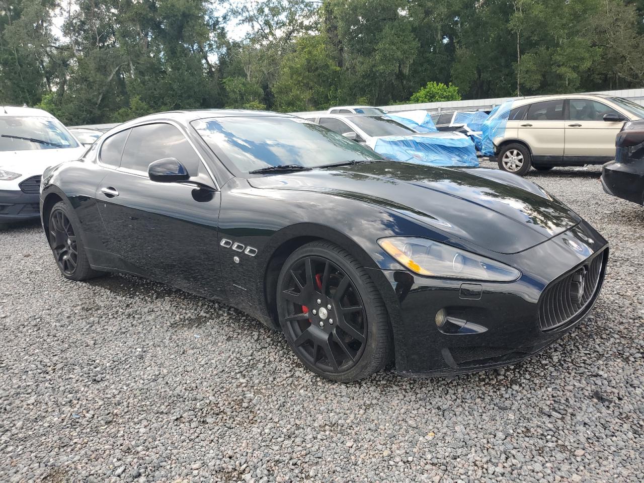 2008 Maserati Granturismo Black vin: ZAMGJ45A480040965