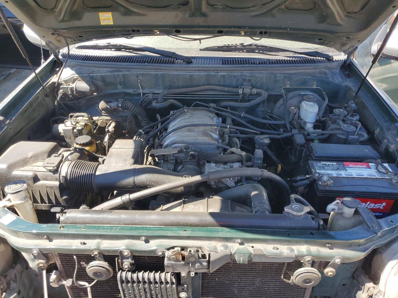 2000 Toyota Tundra Sr5 Green vin: 5TBRT3416YS107106