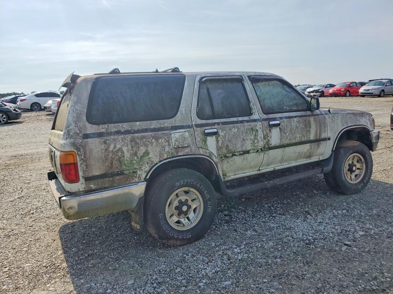 1992 Toyota 4runner Sr5 V6 White vin: JT3VN39W4N0080589