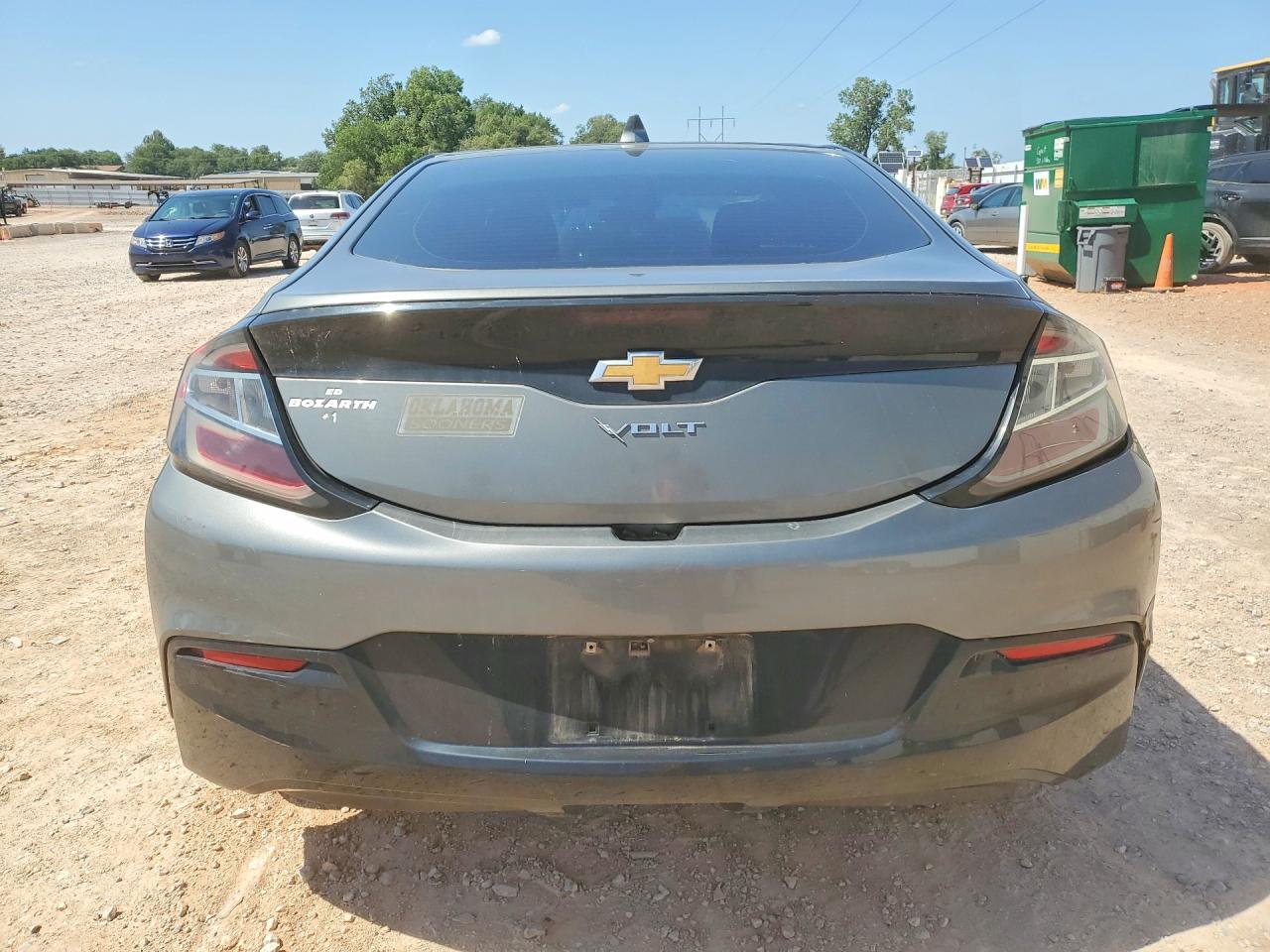 2017 Chevrolet Volt Lt Серый vin: 1G1RA6S54HU107713