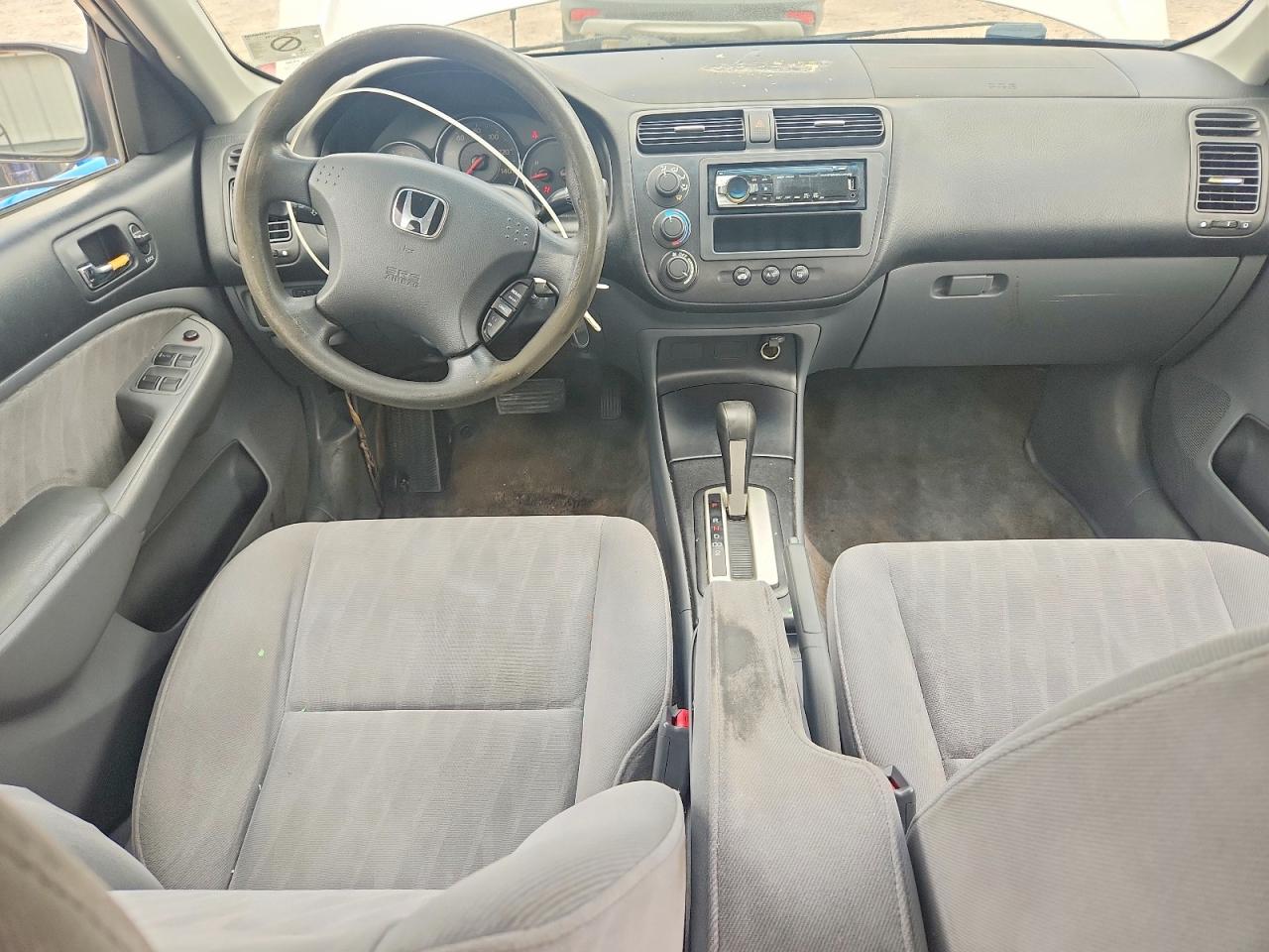 2005 Honda Civic Lx Silver vin: 1HGES16575L027700