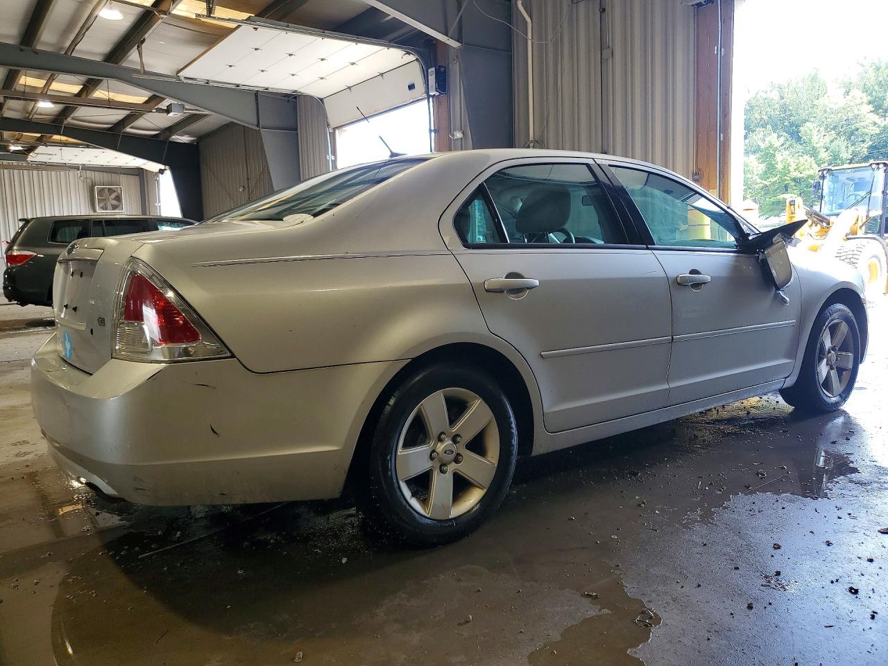 2009 Ford Fusion Se Silver vin: 3FAHP07Z89R105763