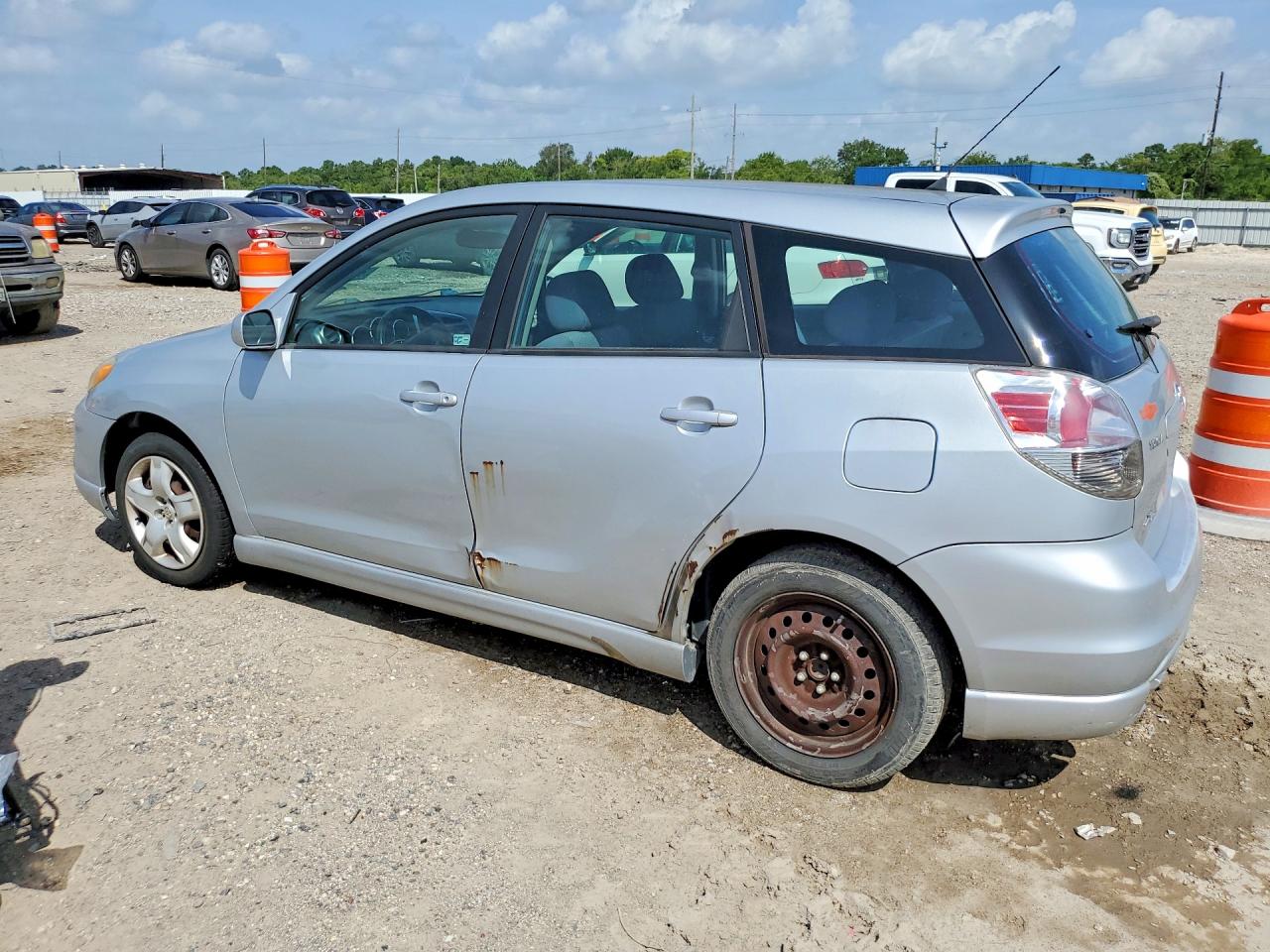 2006 Toyota Matrix Xr Gray vin: 2T1KR32E66C570771