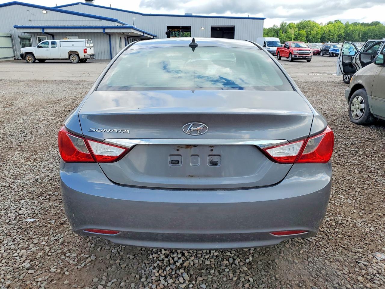 2012 Hyundai Sonata Se Gray vin: 5NPEC4AC3CH386188