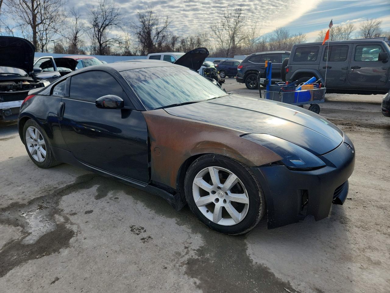 2005 Nissan 350z Coupe Black vin: JN1AZ34D25M607299