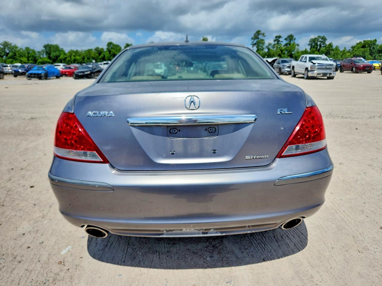 2006 Acura Rl Gray vin: JH4KB16506C007936