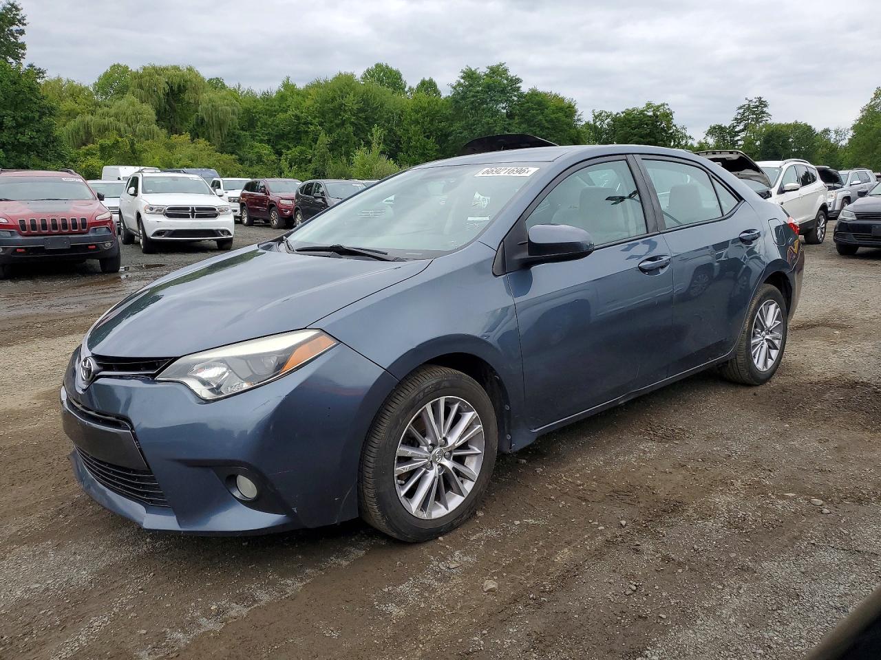 2015 Toyota Corolla Le Plus Blue vin: 2T1BURHEXFC255092