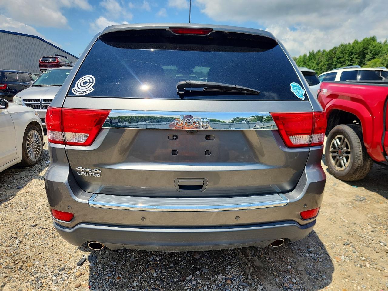 2012 Jeep Grand Cherokee Limited Серый vin: 1C4RJFBT4CC222249