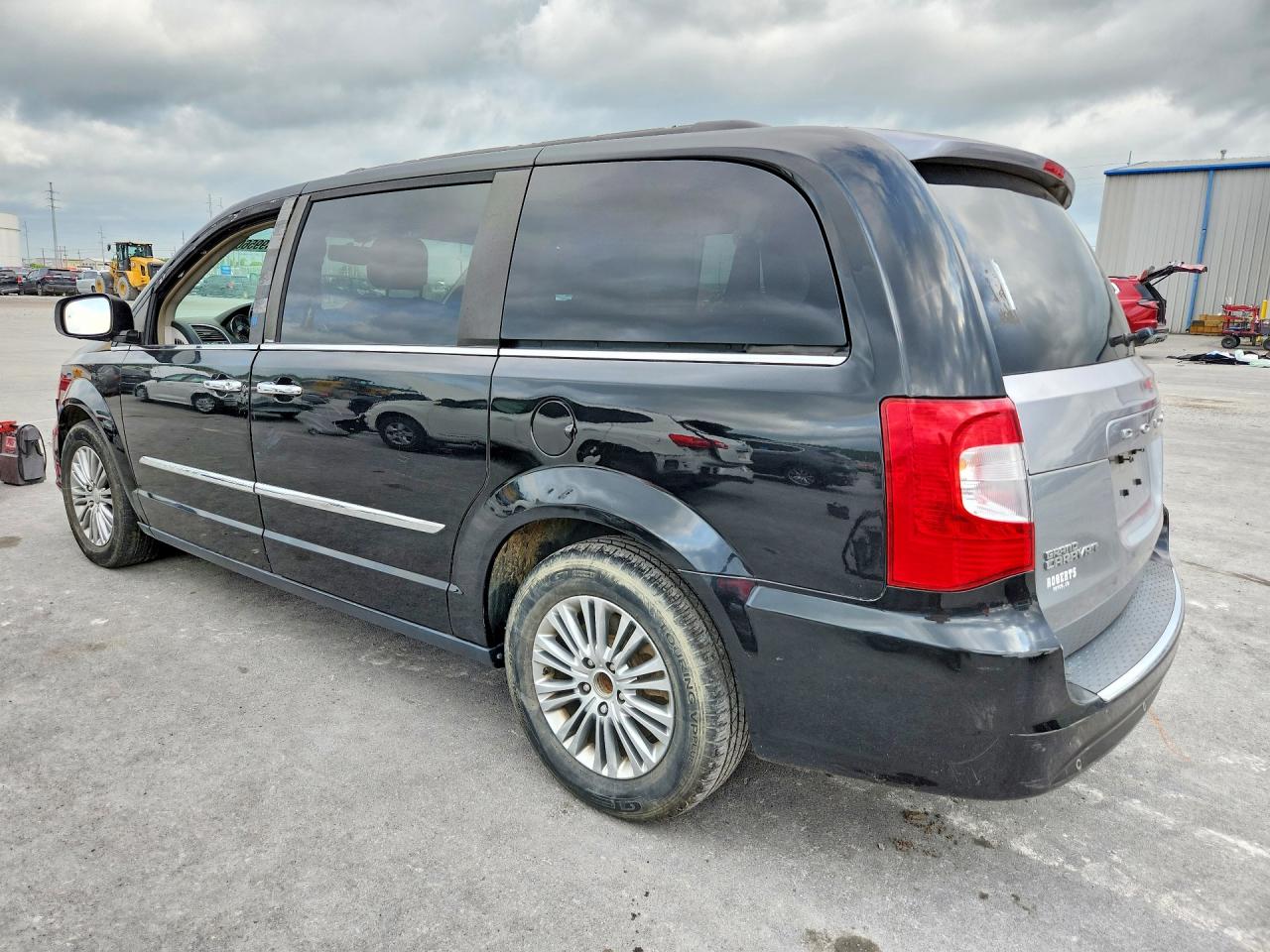 2014 Chrysler Town And Country Touring-l Black vin: 2C4RC1CG9ER316605