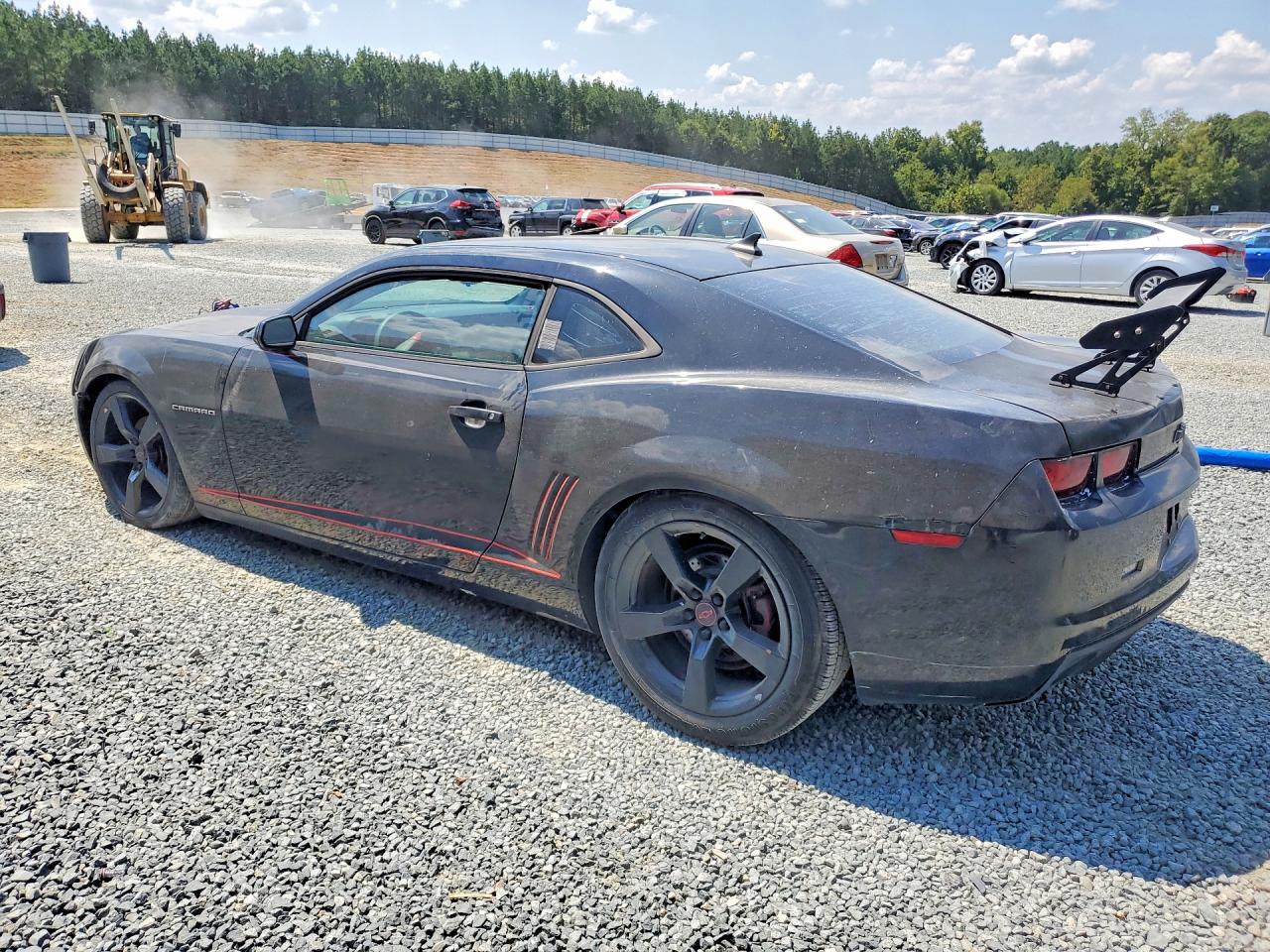 2012 Chevrolet Camaro Ls Black vin: 2G1FE1E32C9182789